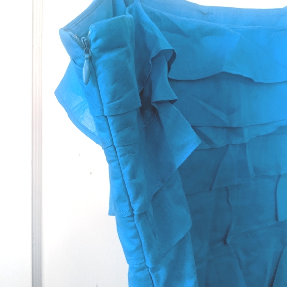 Calvin Klein Ruffle Tiered Dress - Picture 3 of 7